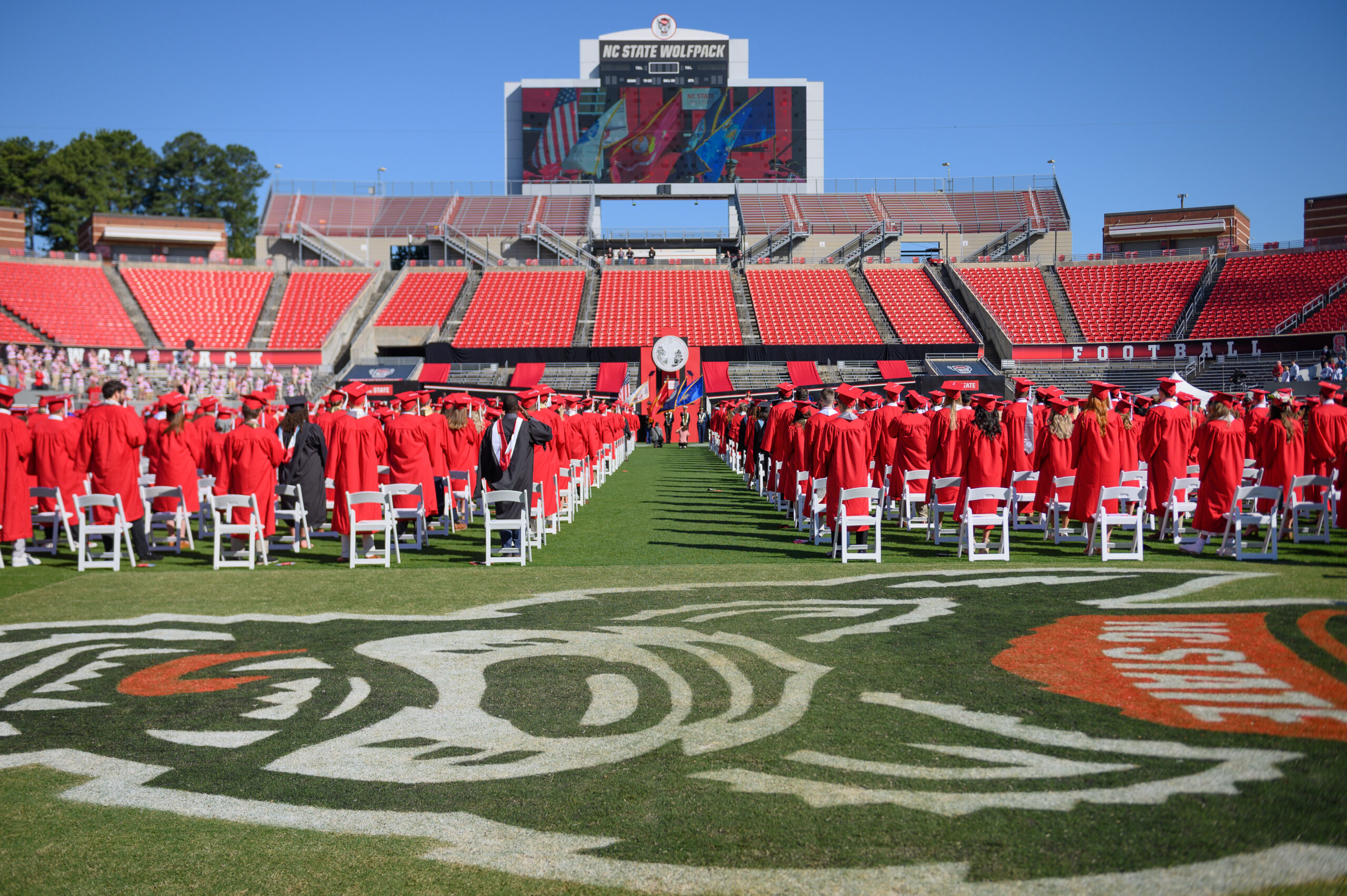 2021 Commencement at Carter Finley